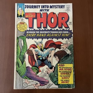 Journey Into Mystery #110 - Thor! Mr Hyde Cobra Loki Jane Foster Odin - 1964