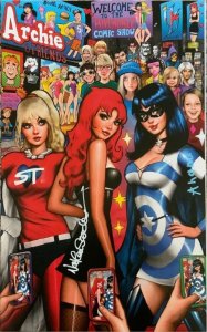 Archie & Friends: Superheroes #1 Nathan Szerdy Variant Signed NM.