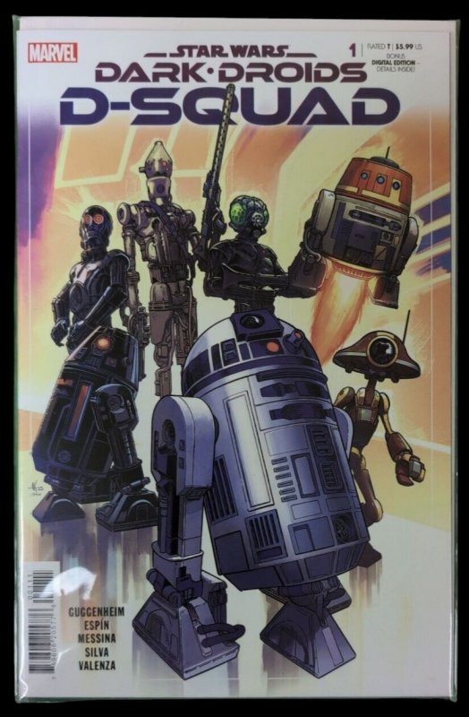 Star Wars Dark Droids D-Squad #1 2 3 4 run lot Guggenheim 2023 Marvel Comics