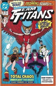 Team Titans #1 (1992) All Five Team Cover & Origin Story