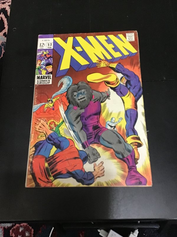 The X-Men #53 (1969) 1st Blastaar wow! Barry Smith art! VF Boca CERT! Wow!