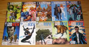 the Authority's Kev mega set of (15) VF/NM three complete series - garth ennis