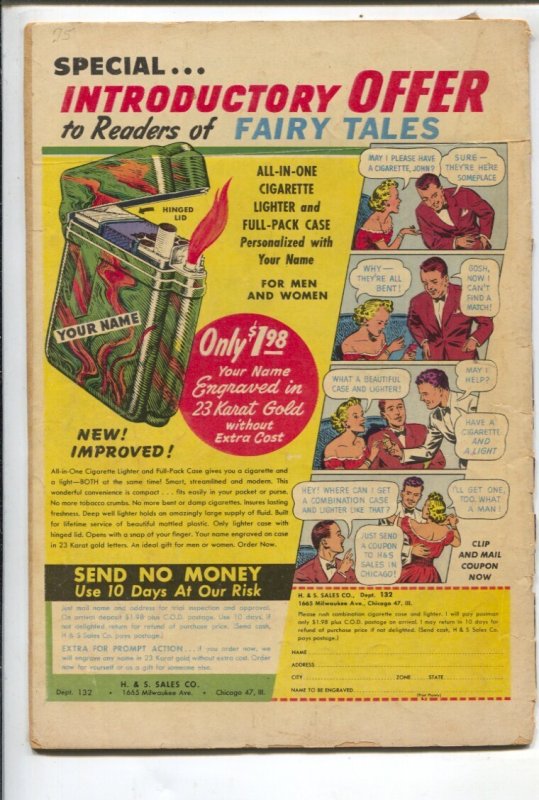 Fairy Tales #10  1951 - Ziff-Davis  -FR - Comic Book