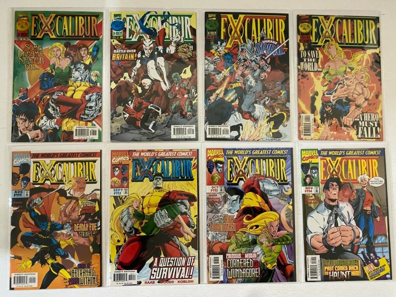 Excalibur comic lot from:#91-122 + special (1st series) 30 diff 8.0 VF (1995-98) 