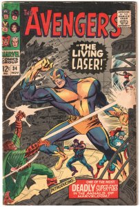 The Avengers #34 (1966) The Avengers [Key Issue]