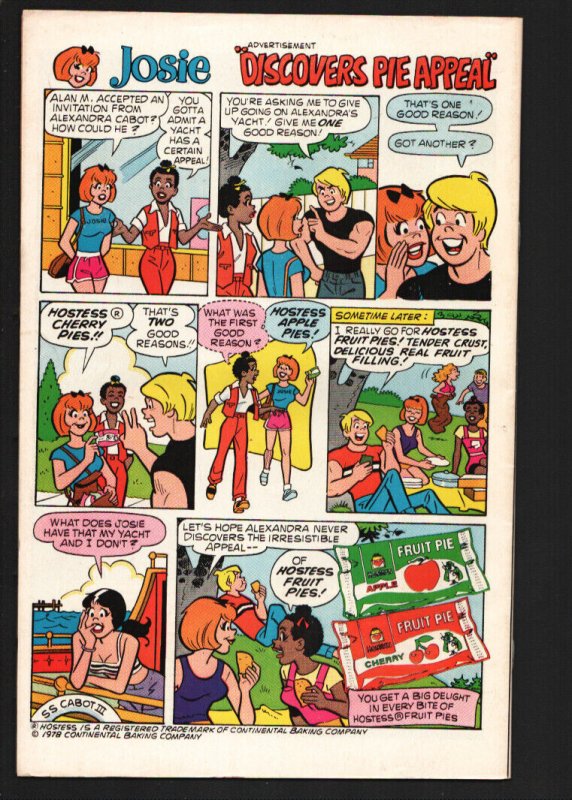 Little Archie #137 1978-Sci-fi cover-flying saucers-Little Sabrina appears-VF