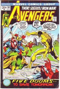 Avengers, The #101 (Jul-72) VG/FN- Affordable-Grade Avengers