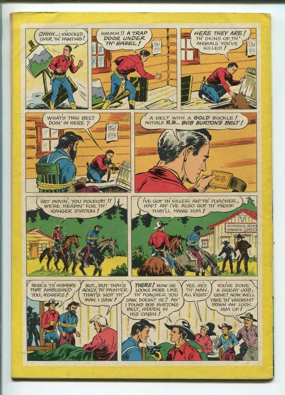 GENE AUTRY FOUR COLOR #83 1945-DELL-TILL GOODAN ART-vg/fn