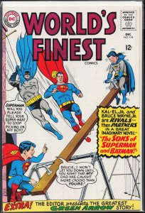 World's Finest Comics #154 (1965) Superman and Batman and Robin
