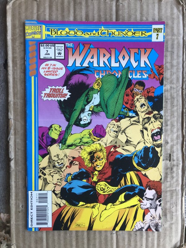 Warlock Chronicles #7 Direct Edition (1994)