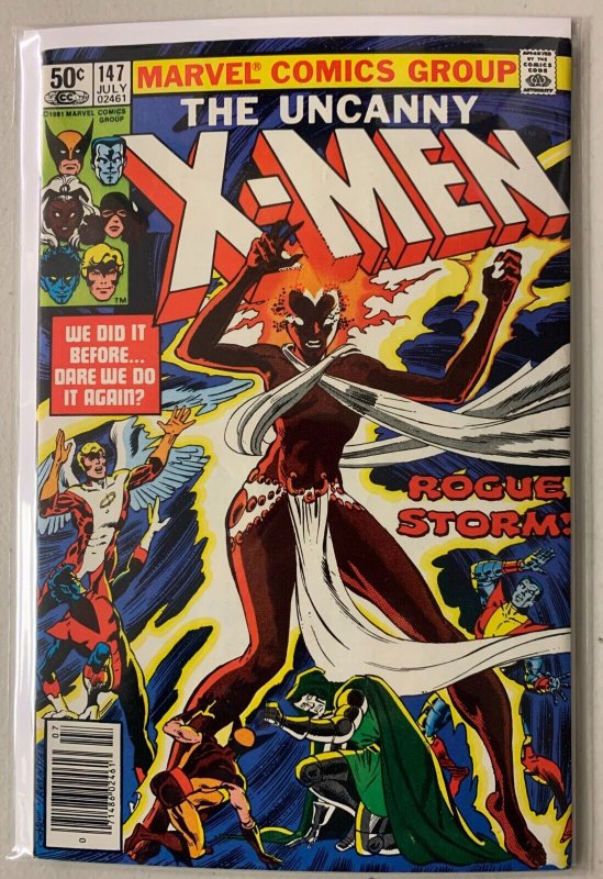 Uncanny X-Men #147 Newsstand Marvel 1st Series (8.0 VF) (1981)