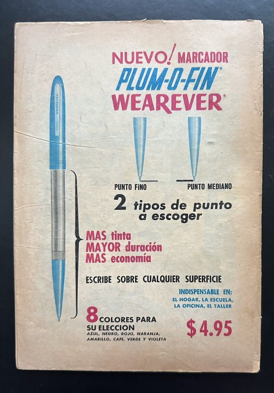 (1965) DIABOLICO (Daredevil) #2 La Prensa Mexico Foreign Edition! Electro appear