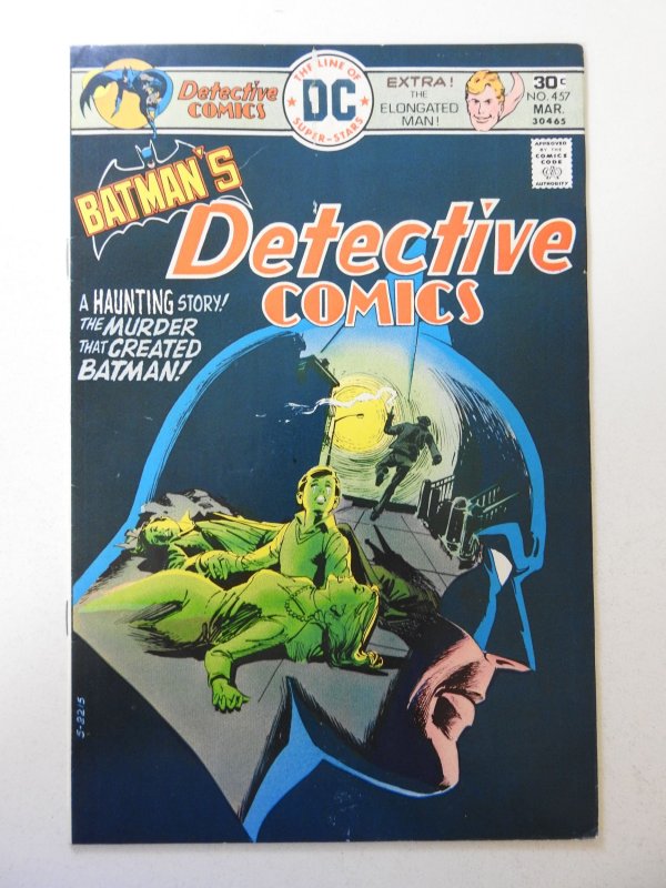 Detective Comics #457 (1976) VG+ Condition tape pull fc