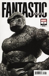 Fantastic Four #3 Alex Ross Black & White Variant (2023)