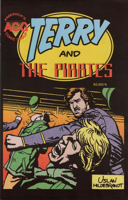 New Adventures of Terry And the Pirates #7 FN ; Avalon | ACG Last Issue
