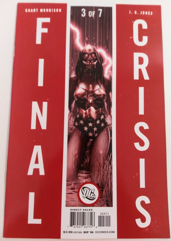 Final Crisis: #3 (2009) VF+ batman Superman Wonder Woman Modern Age DC