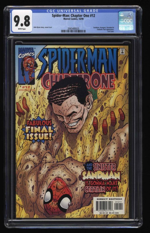 Spider-Man: Chapter One #12 CGC NM/M 9.8 White Pages