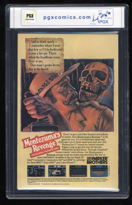 Marvel Super-Heroes Secret Wars #9 PGX NM+ 9.6 White Pages