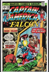 Captain America #186  (1975) Captain America and the Falcon