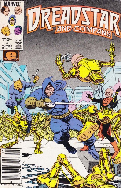 Dreadstar And Co. #4 (Newsstand) GD ; Epic | low grade comic Jim Starlin Company