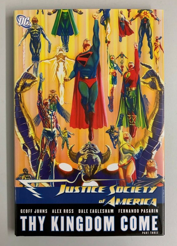 Justice Society of America Thy Kingdom Come Part 3 Hardcover 2009 Geoff Johns 