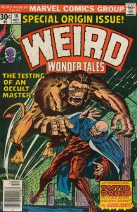 Weird Wonder Tales #19 VG ; Marvel | low grade comic Doctor Druid