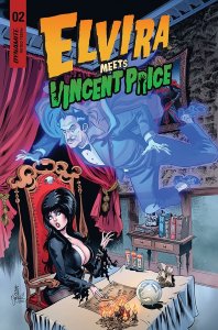 Elvira Meets Vincent Price #2 Cvr A Acosta Dynamite Comic Book