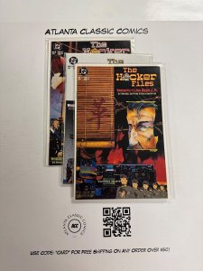 3  The Hacker Files  DC Comic Books # 7 # 8 # 9 Batman Superman Flash 7 CT3