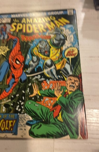 The Amazing Spider-Man #124 (1973)1st man wolf app