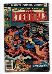 THE ETERNALS #3 Jack Kirby 1st Sersi-Comic Book Marvel 1976