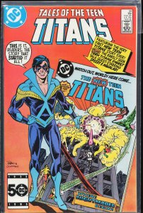 Tales of the Teen Titans #59 Direct Edition (1985) Teen Titans