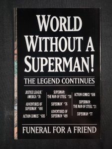 Superman 2PC #75 - KEY / Newstand & Direct Edition (9.0/9.2) 1993