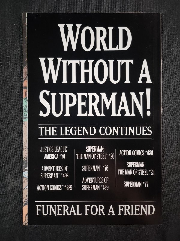 Superman 2PC #75 - KEY / Newstand & Direct Edition (9.0/9.2) 1993