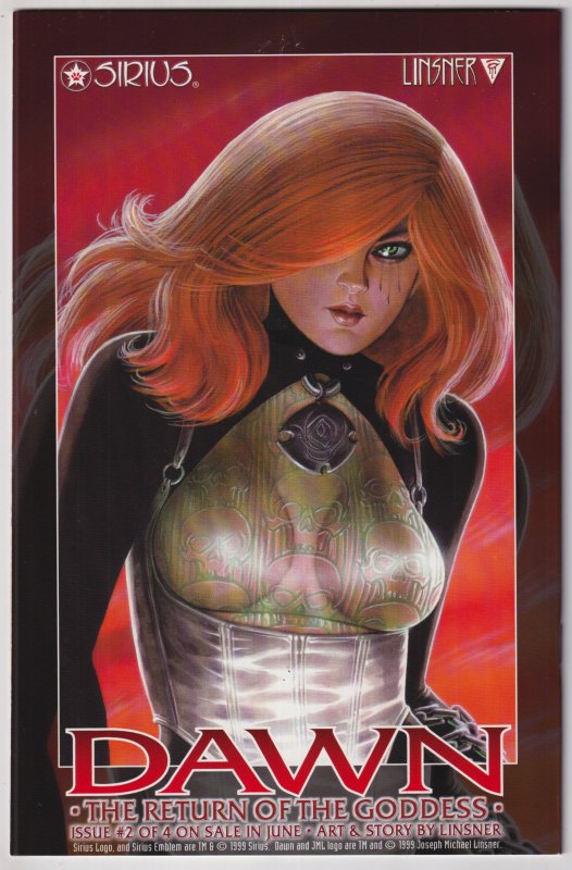 Dawn: The Return of The Goddess #1 (1999)