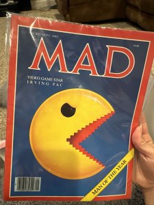 MAD Magazine #233 September 1982 Pac-Man Man of the Year  A5