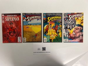 4 Superman DC Comic Books # 1 19 20 21 Batman Flash Robin Wonder Woman 41 JS41