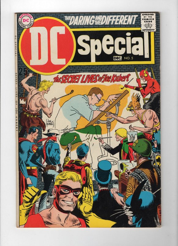 DC Special #5-Secret Lives of Joe Kubert (Oct-Dec 1969, DC)-Very Fine/Near Mint 