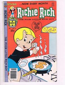 Richie Rich #173 VF Harvey World Comic Book 1978 DE8