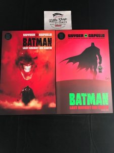 BATMAN LAST KNIGHT ON EARTH #1 NM MAIN Cover & JOCK variant DC Comics