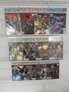 Fear Itself: The Fearless  #1-12 Complete Set! Beautiful NM- Avg Condition!