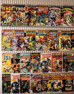 Big Lot 50 Low Grade Reader Comics - Mostly Bronze Age *See Description