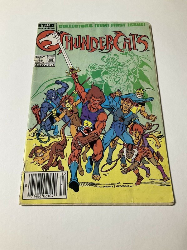 Thundercats 1 Vg- Very Good- 3.5 Star Marvel Comics