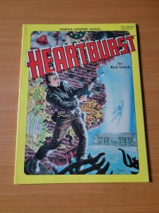 Marvel Graphic Novel #10 Heartburst ~ NEAR MINT NM ~ 1984 Marvel Comics