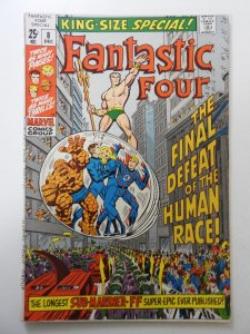 Fantastic Four Annual #8 (1970) VG Condition 1 in spine split