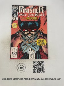 The Punisher War Journal # 6 NM 1st Print Marvel Comic Book Wolverine 14 J232