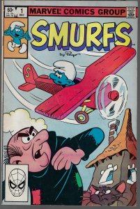 The Smurfs #1 (Marvel, 1982) FN/VF