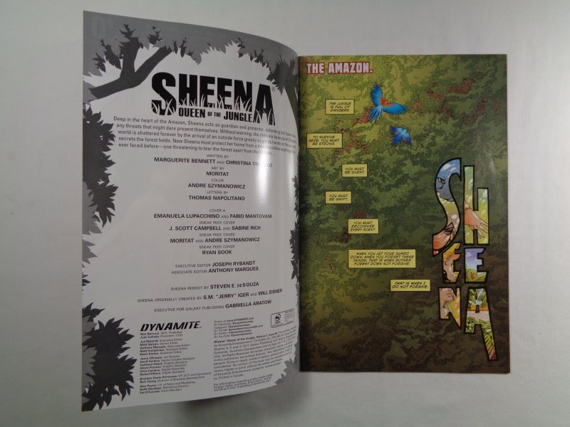 Sheena Queen of the Jungle #0 J Scott Campbell 1:100 Variant Cover Dynamite 2017