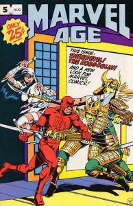 Marvel Age #5 VG; Marvel | low grade comic - save on shipping - details inside