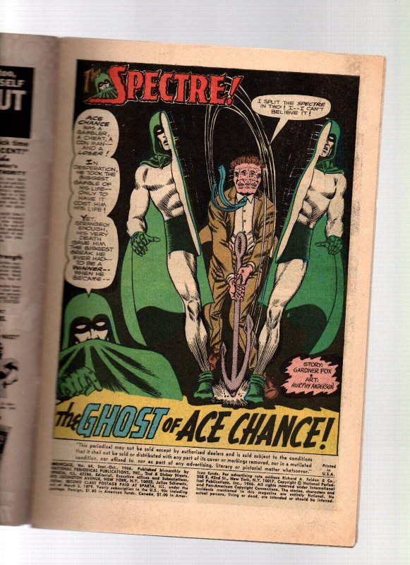 Showcase Presents #64 - the Spectre - 1966 - VG