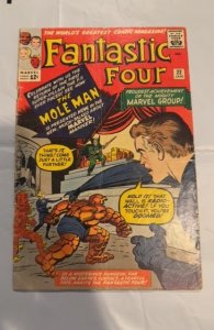 Fantastic Four #22 (1964) 2nd app of mole man see descritption